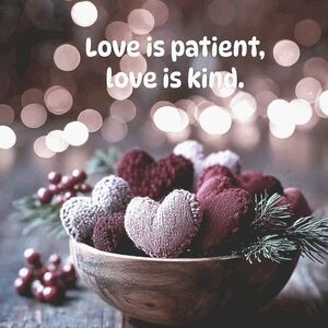 Decorative Heart Bowl with Festive Accents (Closet Ad)